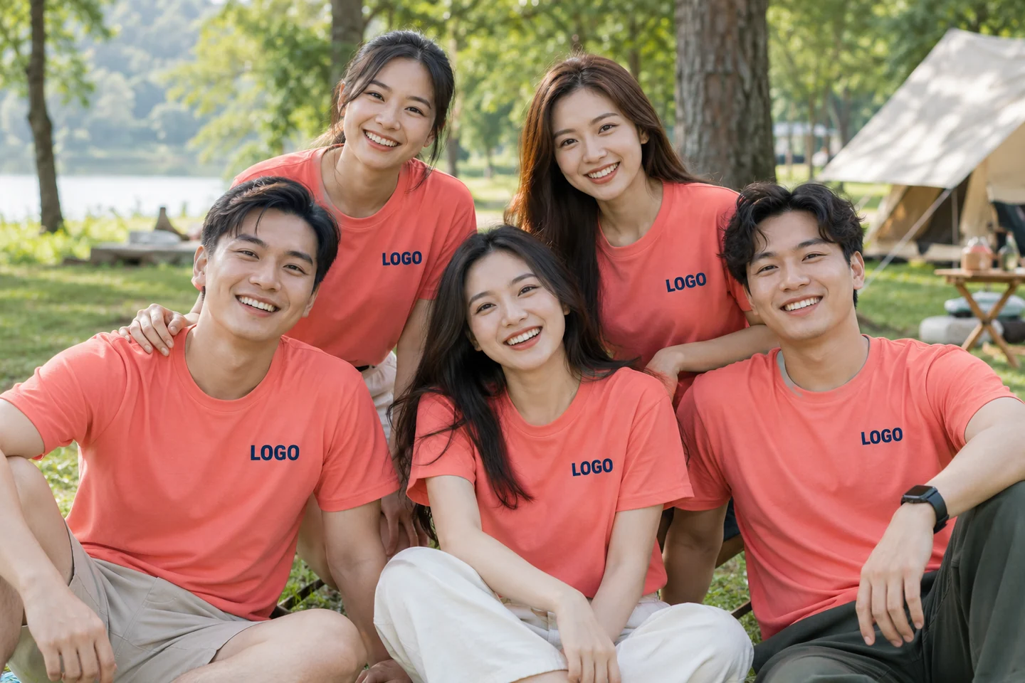 Năm người bạn trong áo đồng phục